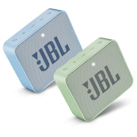 2-Pack JBL Go 2 Bluetooth Portable Speakers - Ice Cube Cyan & Mint