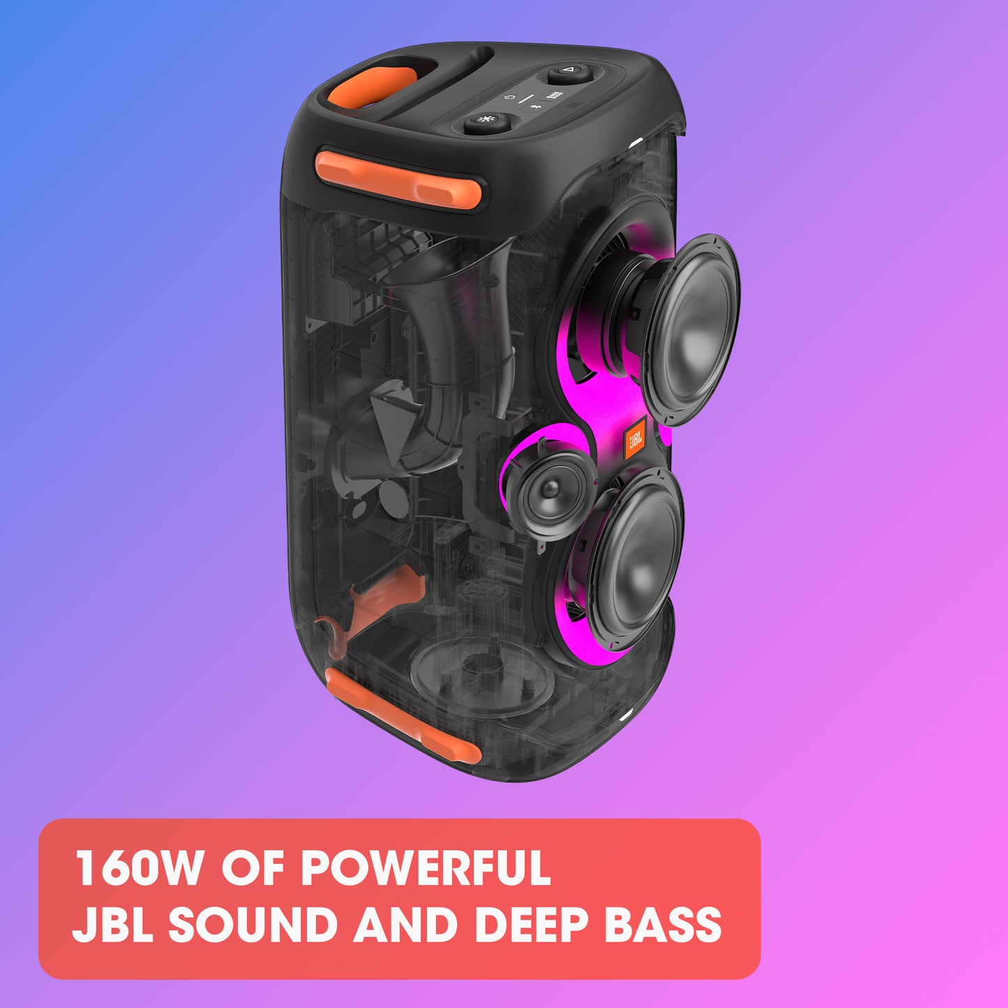 JBL Partybox 110 Bluetooth Speaker - Black