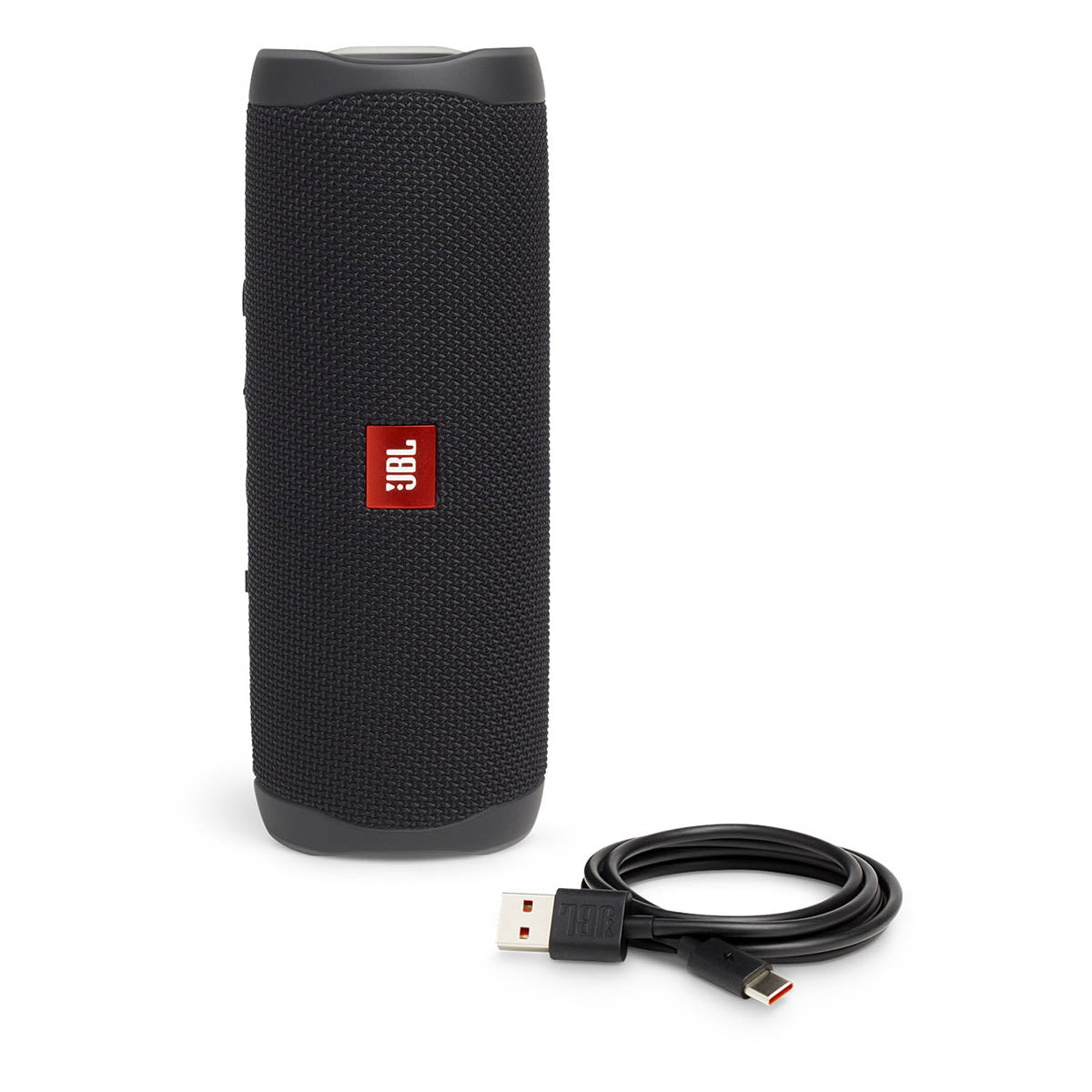 JBL Flip 5 Waterproof Bluetooth Speaker - Midnight Black