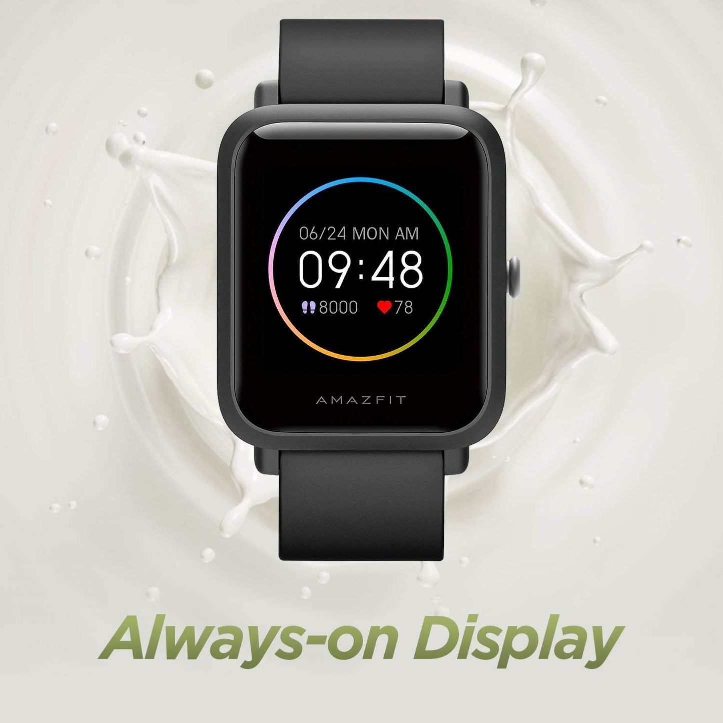 Amazfit Smartwatch Bip S Lite - Charcoal Black