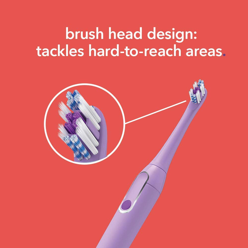 Colgate Hum Rechargeable Electric Toothbrush - Purple