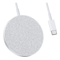 Anker - PowerWave Select+ Magnetic Charging Pad - Silver