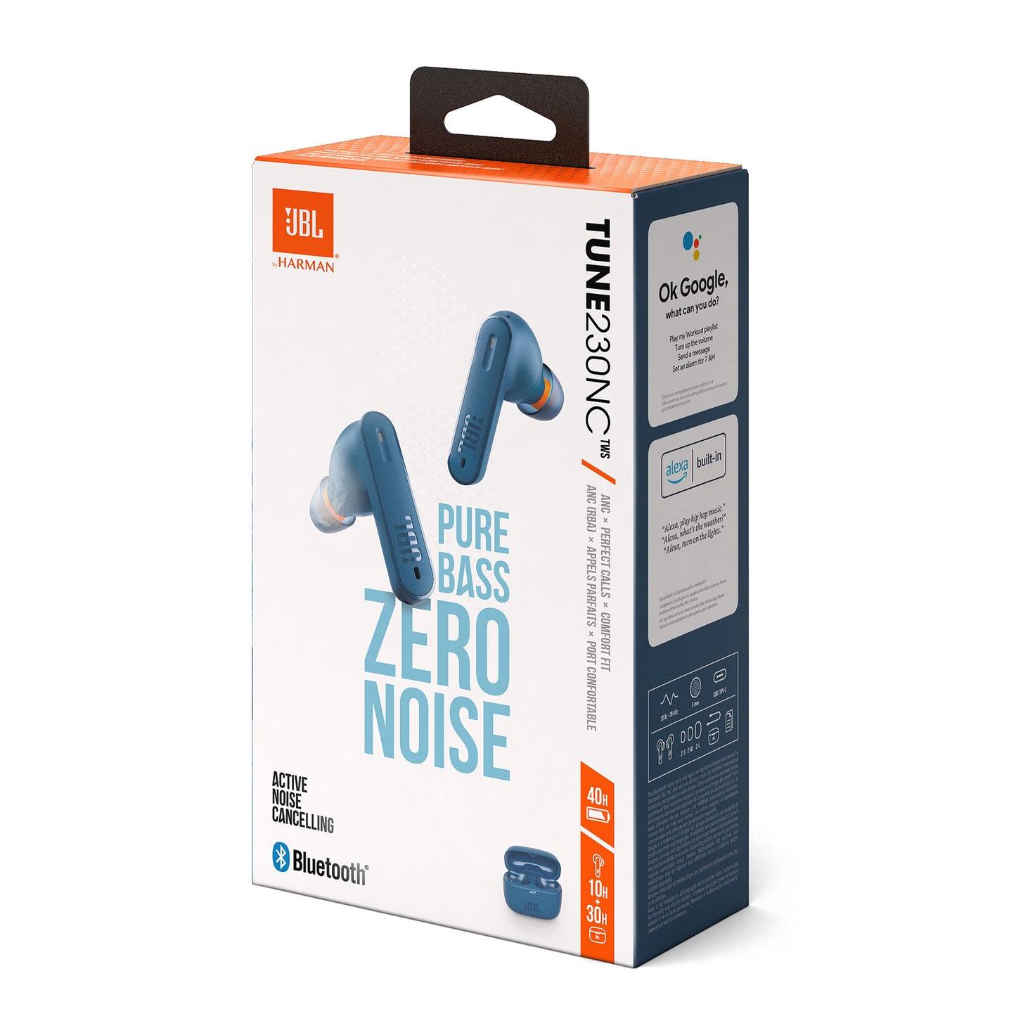 JBL Tune 230NC True Wireless Earphones - Blue