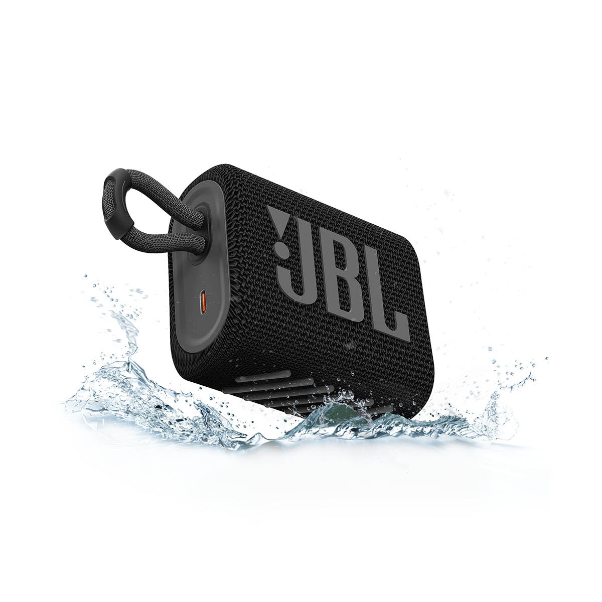 JBL Go 3 Portable Bluetooth Speaker - Black