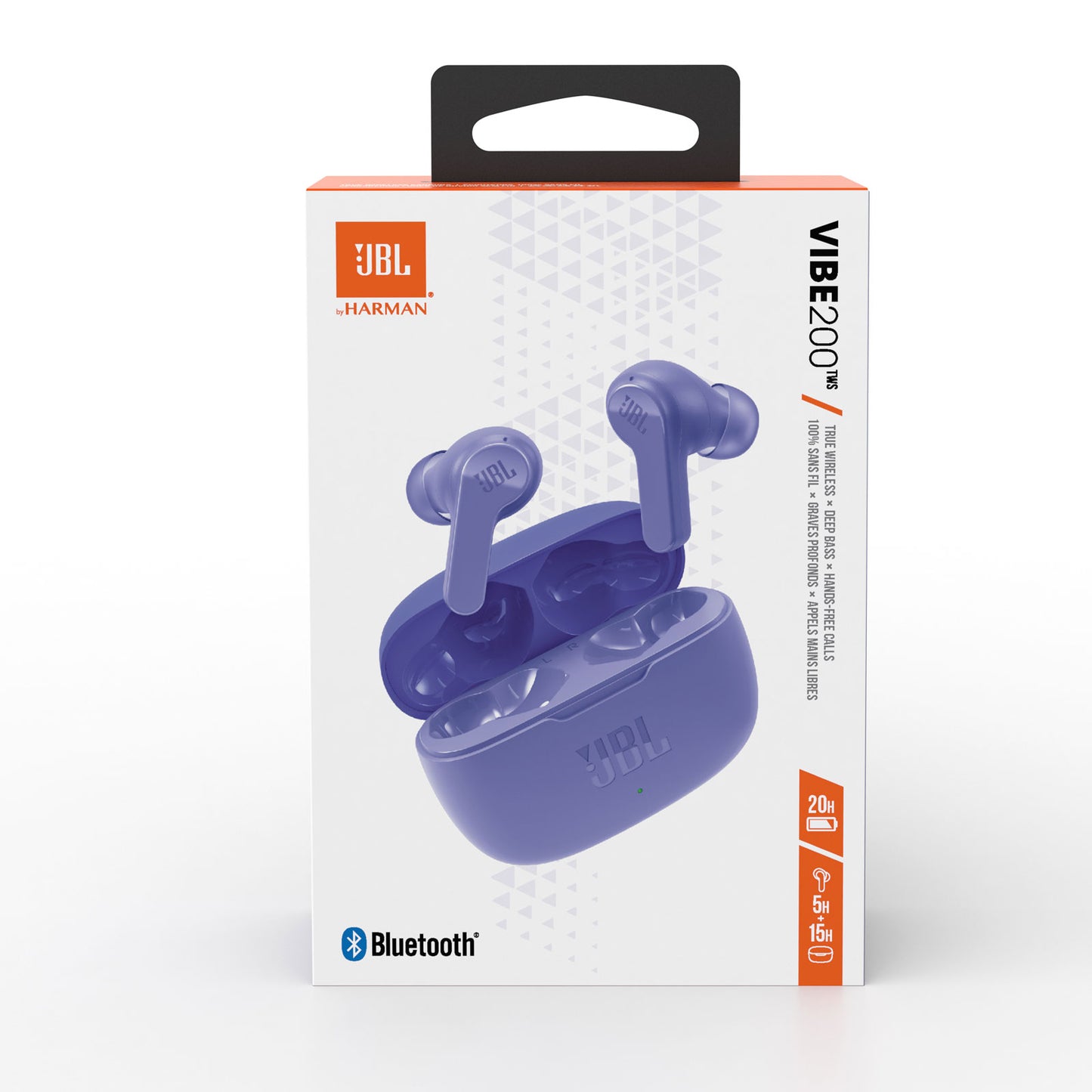 JBL Tune Vibe 200 True Wireless Earphones - Purple