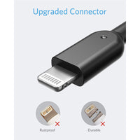 Anker Powerline II 10' USB-A To Lightning Connector - Black