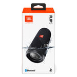 JBL Flip 5 Waterproof Bluetooth Speaker - Midnight Black